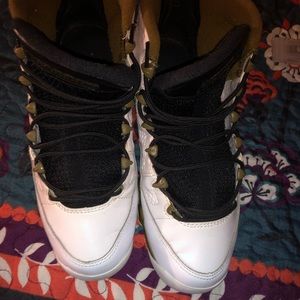 Military air Jordan 9’s